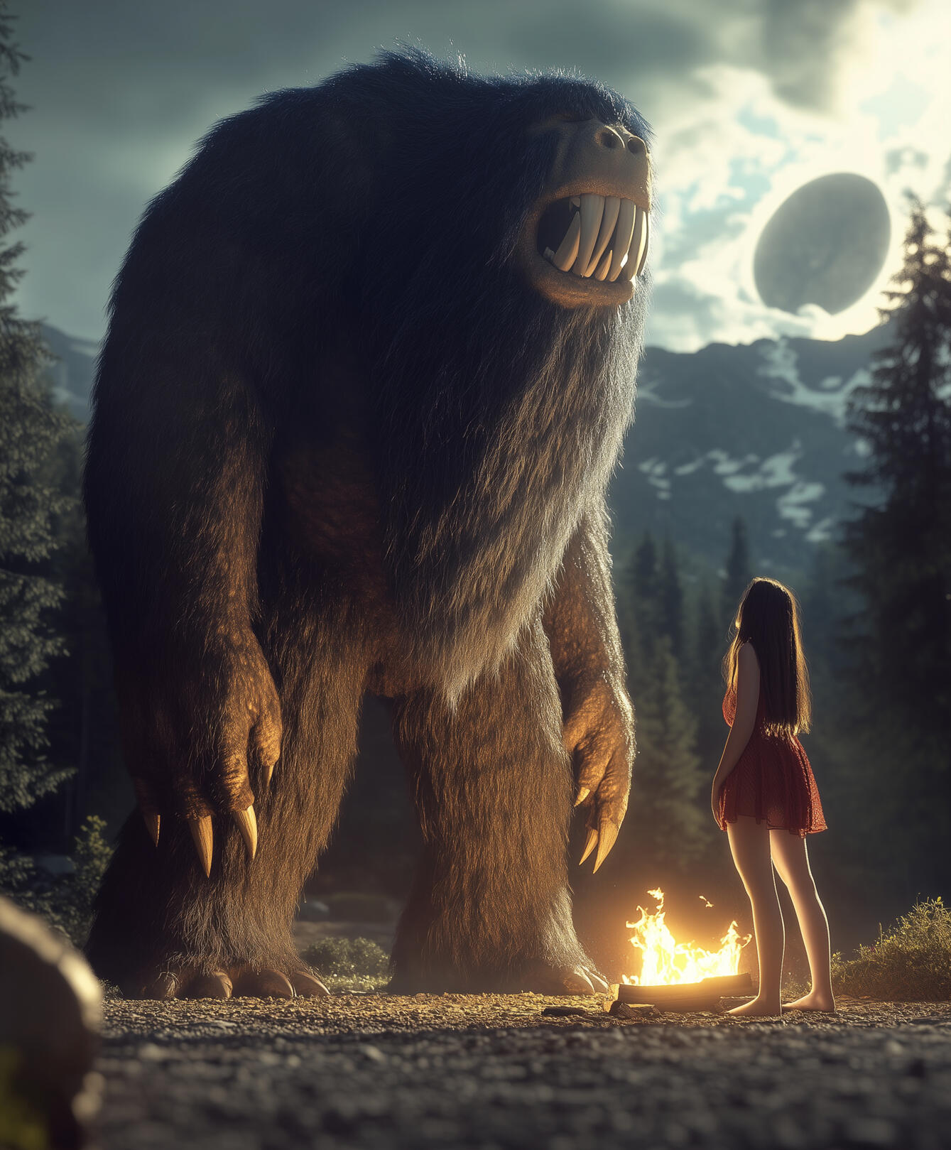 A girl and a monster VI